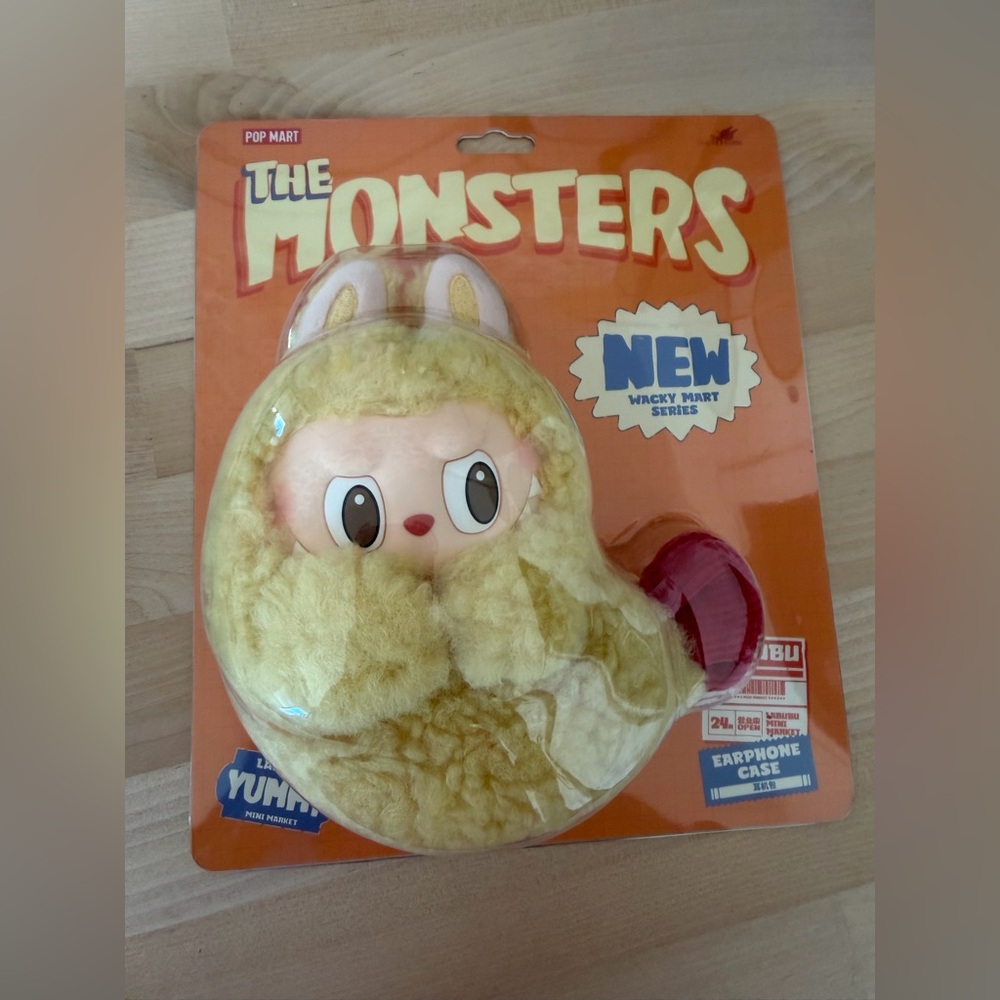 Pop Mart The Monsters Labubu Earphone Case Wacky Mart Series Sealed